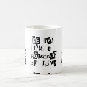 Hjälp! Jag är fånge i Kärlek Kaffemugg