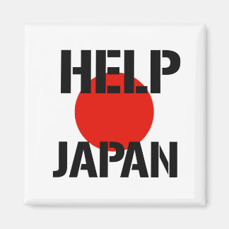 Hjälp Japan - Magnet