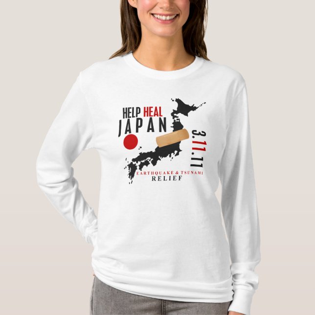 HJÄLP LÄKER JAPAN #3 TEE SHIRT (Framsida)