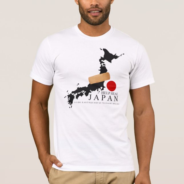 HJÄLP LÄKER JAPAN T-SHIRT (Framsida)