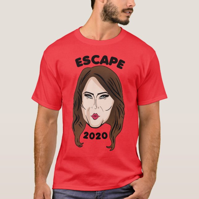 HJÄLP MELANIEN ESCAPE 2020 T SHIRT (Framsida)