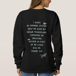 Hjälp mig att Behålla min organtransplantation s T Shirt