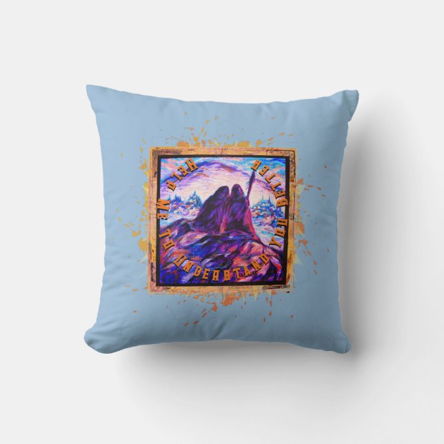 Hjälp mig att förstå dig bättre, Mystical T-Shirt Kudde (Framsida)