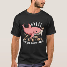 Hjälp mig att ha ätit kattunge av en rosa landhaj