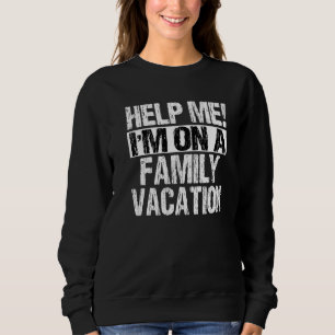 Hjälp mig att jag är på en familjefäck, sommarpaja t shirt