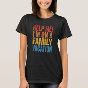 Hjälp mig att jag är på en familjejordjur t shirt
