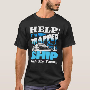 Hjälp mig att klämma på en Frakt med min familj på T Shirt