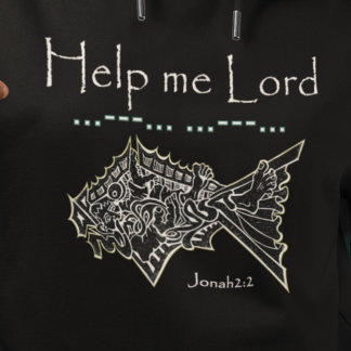 Hjälp mig Lord Jonah och Whale eller Fish T Shirt