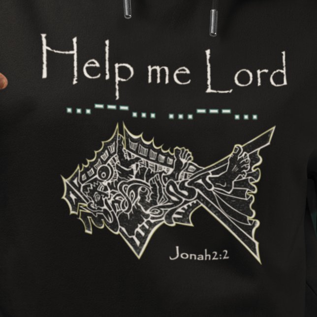 Hjälp mig Lord Jonah och Whale eller Fish T Shirt (Skapare uppladdad)