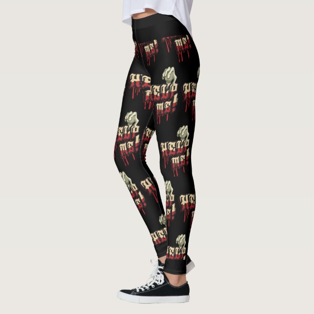 Hjälp mig med Zombie Hand Leggings (Vänster)
