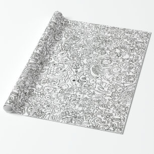 Hjälp mig, mig kan inte stoppa att klottra udda presentpapper