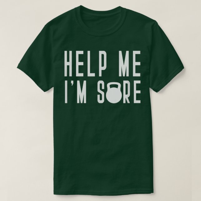 Hjälp mig om att spara Kettle Bell Class Thrust Sw T Shirt (Design framsida)