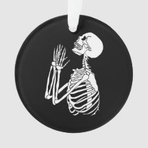 Hjälp mig Skeleton att Tittar upp och fråga om hjä