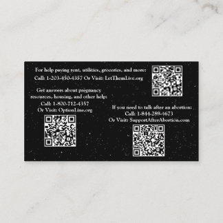 Hjälp och informationskort för gravid efter abort