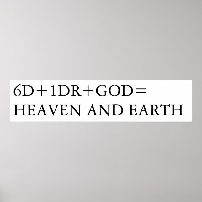 HJÄLP OCH JORD POSTER (Framsidan)