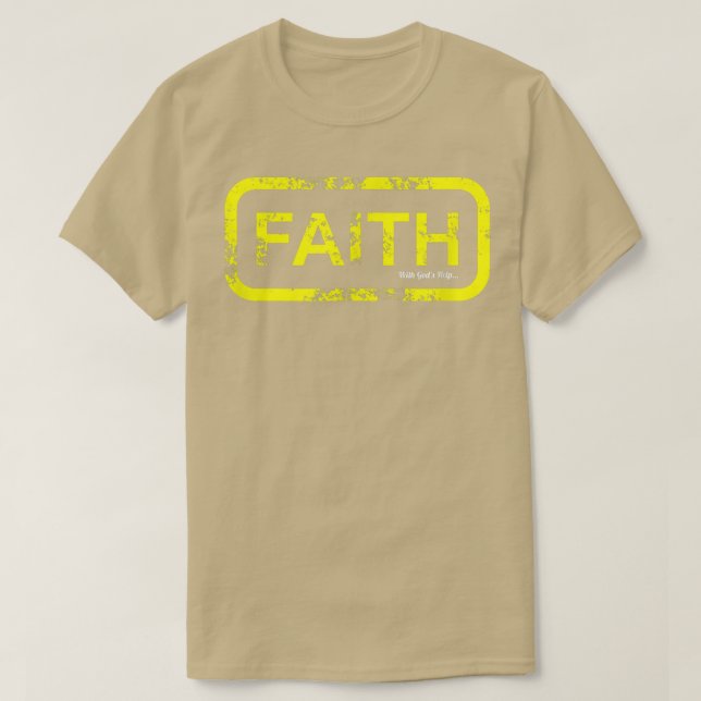 Hjälp om att tro på gudar t shirt (Design framsida)