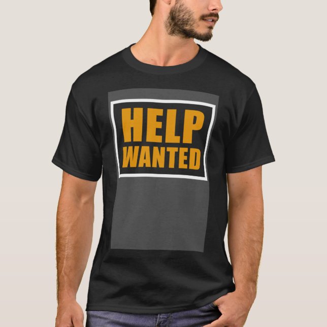 hjälp önskad t shirt (Framsida)