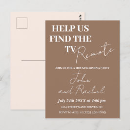 Hjälp oss att hitta fjärrvärmen i TV-roligten part Vykort