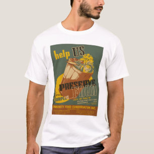 Hjälp oss sylten din överskottmat - WPA T Shirt