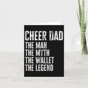 Hjälp Pappa Mannen Myten Plånboken Kort