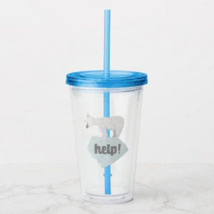 Hjälp Polarna Bear Take Away Mugg