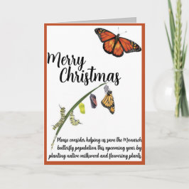 Hjälp Sparan med Monarch-fjäril. Tack Kort