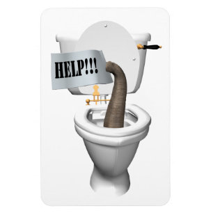 Hjälp! Stuck i Toilet Magnet