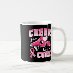 Hjälp till att bota fotbolls Cheerleading Bröstcan Kaffemugg