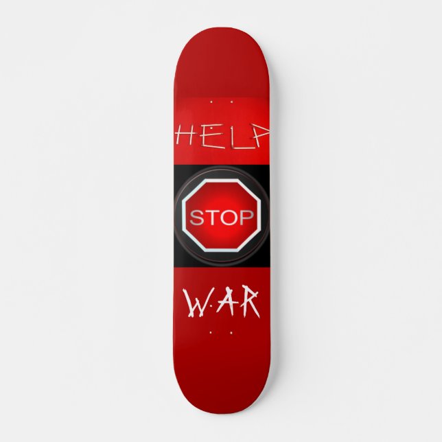 Hjälp till att stoppa Skateboard Krig (Framsida)