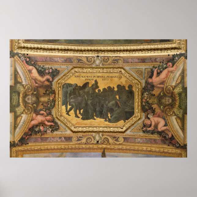 Hjälp till människor under hungersnöden poster (Framsidan)