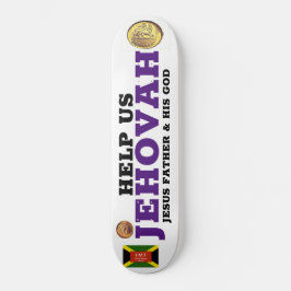 HJÄLP US JEHOVAH Skateboard
