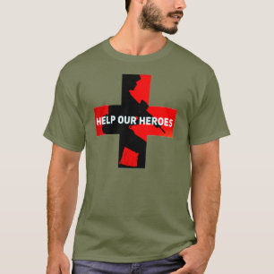Hjälp vår hjälteT-tröja Tee Shirt