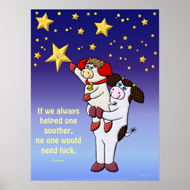 Hjälp varandra poster (Framsidan)