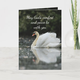 Hjälp vid svårighet vid djup sympati kort