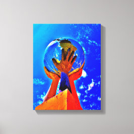 Hjälpa Händer II Canvastryck