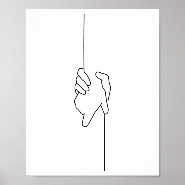 Hjälpa varandra i Illustration Poster (Framsidan)