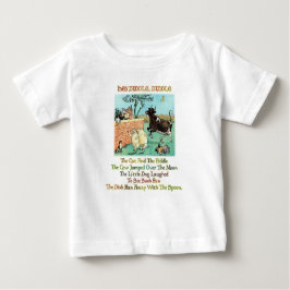 HJÄLPDIDDLE DIDDLE THE CAT AND FIDDLE T SHIRT