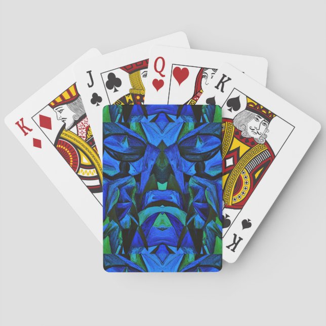 Hjälper Hand,Kärlek & Unity_ Casinokort (Baksidan)