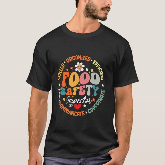 Hjälper skolan för livsmedelssäkerhetsinspektör Ca T Shirt (Framsida)