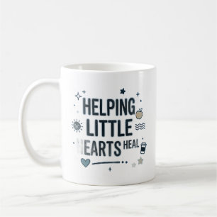Hjälper Små Hjärtan Att Läka Rådgivare Liv Kaffemugg