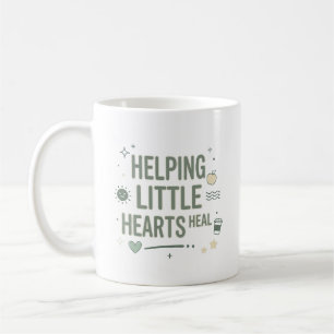 Hjälper Små Hjärtan Att Läka Rådgivare Liv Kaffemugg