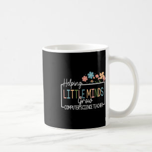 Hjälper Små Sinnen Växa Flower Grundskola Kaffemugg