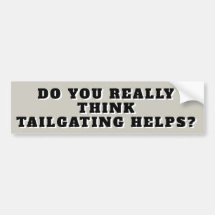 Hjälper Tailgatingverkligen? Bildekal