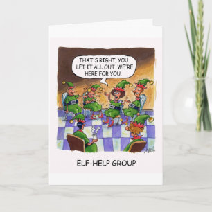 Hjälpgrupp för Elf. Helgkort