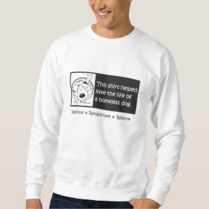 Hjälphemlösen förföljer tröjan sweatshirt