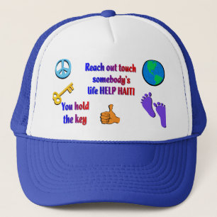 Hjälping HAITI_ Truckerkeps