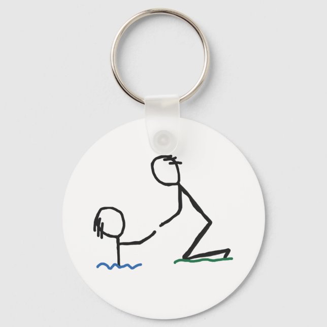 Hjälping Hand Nyckelring (Framsida)