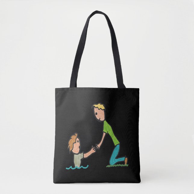 Hjälping Hand Tygkasse (Framsida)