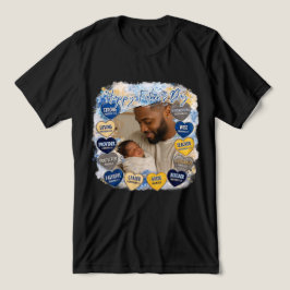 Hjälpligt faderdag-meddelande t shirt