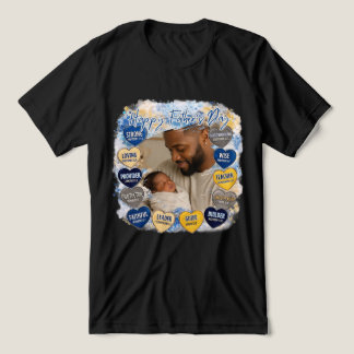 Hjälpligt faderdag-meddelande t shirt